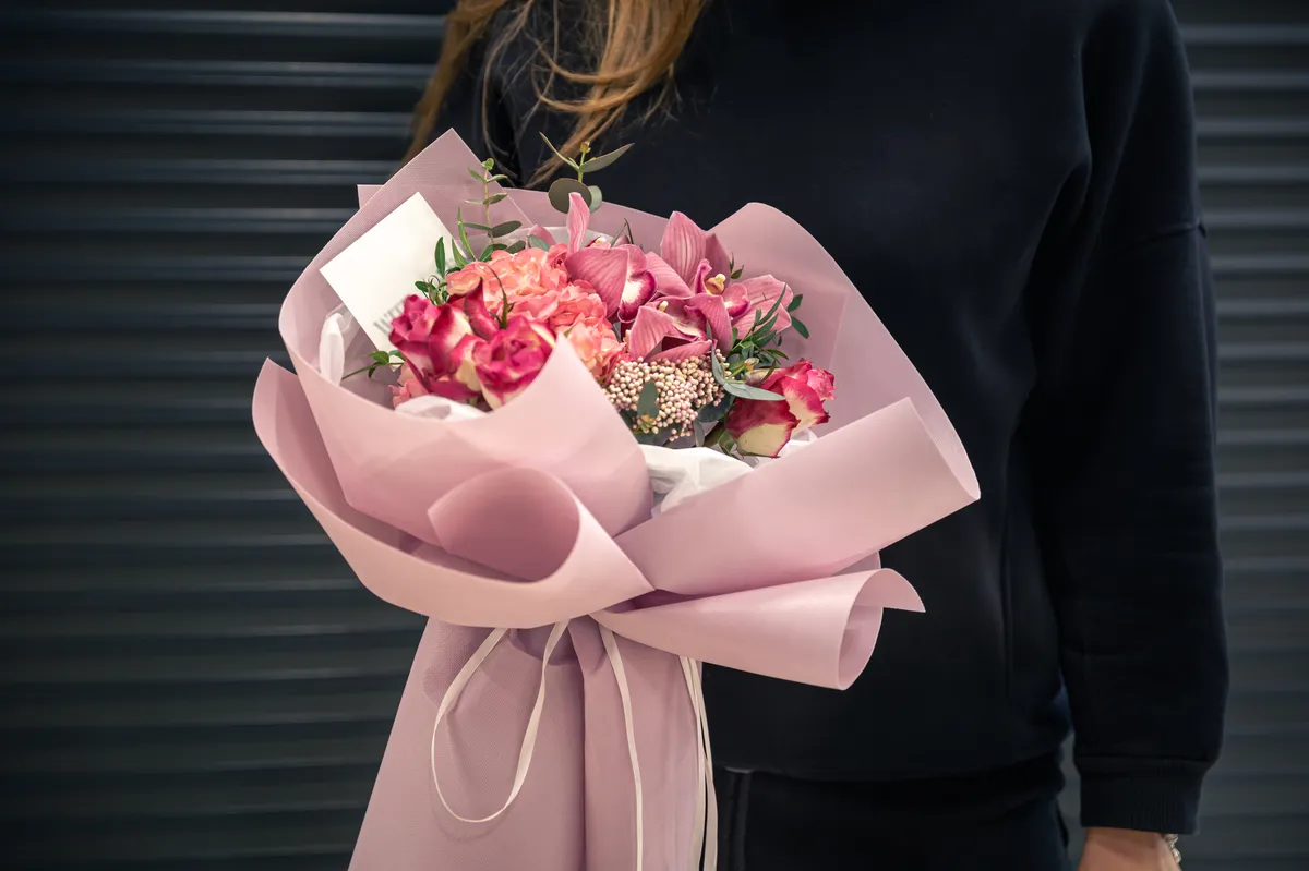 Pembe Gül Buketi